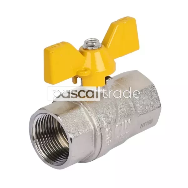 ZEISSLER-TIM — Кран газовый гайка-гайка бабочка