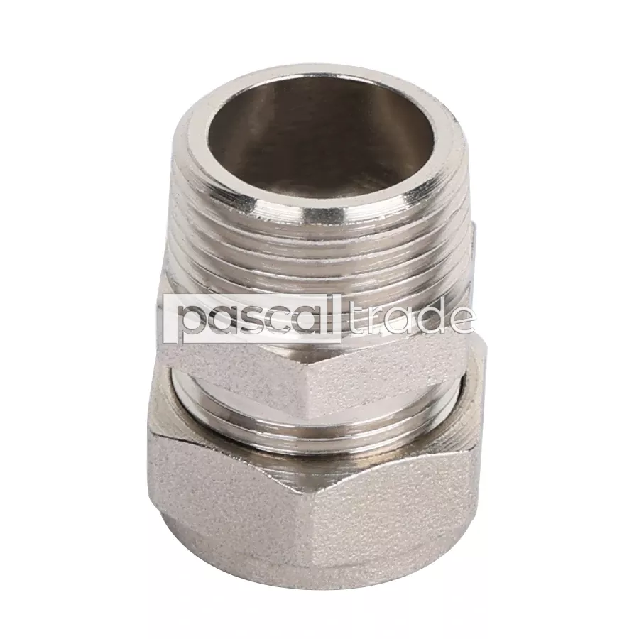 ZEISSLER-TIM — Муфта труба-нар. резьба (никелированная) ZTI.611